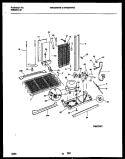SYSTEM AND AUTOMATIC DEFROST PARTS Diagram and Parts List for WRS22WRBD0  Frigidaire Refrigerator