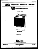 BODY PARTS Diagram and Parts List for GF620HXD3  Frigidaire Range