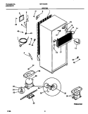 SYSTEM Diagram and Parts List for MRT15CPEW5  Frigidaire Refrigerator