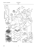 Part Location Diagram of 316443025 Frigidaire WIRING HARNESS