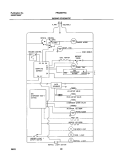 WIRING SCHEMATIC Diagram and Parts List for FRS26HF5AQ4  Frigidaire Refrigerator