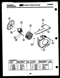 AIR HANDLING PARTS Diagram and Parts List for S208D1QA  Kelvinator Air Conditioner