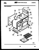 BODY PARTS Diagram and Parts List for 24CGMCWBN1  Tappan Range