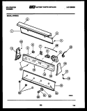 CONSOLE AND CONTROL PARTS Diagram and Parts List for AW900C2D  Kelvinator Washer