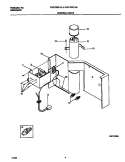 CONTROL PARTS Diagram and Parts List for FAC103G1A1  Frigidaire Air Conditioner