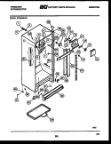 CABINET PARTS Diagram and Parts List for FPEM18FL1  Frigidaire Refrigerator