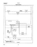 WIRING SCHEMATIC Diagram and Parts List for FEF352AUF  Frigidaire Range