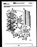 SYSTEM AND ELECTRICAL PARTS Diagram and Parts List for FV16M8WWFD  Gibson Freezer