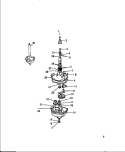 TRANSMISSION Diagram and Parts List for LC550EXD3  Frigidaire Washer