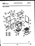 BODY PARTS Diagram and Parts List for 31-2649-00-05  Tappan Range
