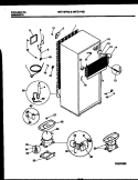 SYSTEM AND AUTOMATIC DEFROST PARTS Diagram and Parts List for MRT19PNBD0  Uni Refrigerator