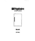 COVER Diagram and Parts List for UFP19NL3  Frigidaire Freezer