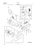 CONTROLS Diagram and Parts List for FRS23X3AW0  Frigidaire Refrigerator
