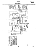 WIRING DIAGRAM Diagram and Parts List for FRS20QRCW3  Frigidaire Refrigerator