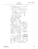 WIRING DIAGRAM Diagram and Parts List for FRS26XABW1  Frigidaire Refrigerator