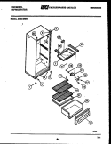 Part Location Diagram of 5300179612 Frigidaire PLATE-BAFFLE