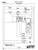 WIRING DIAGRAM Diagram and Parts List for FEF353CGSA  Frigidaire Range