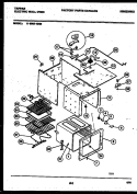 BODY PARTS Diagram and Parts List for 11-5969-00-05  Tappan Wall Oven