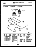 BROILER PARTS Diagram and Parts List for 73-3957-23-06  Tappan Range
