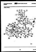 DOOR PARTS Diagram and Parts List for LT700LXW1  Frigidaire Washer