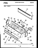 CONSOLE AND CONTROL PARTS Diagram and Parts List for WISCLL2  Frigidaire Washer
