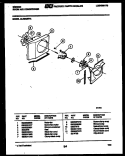 AIR HANDLING PARTS Diagram and Parts List for AL05A5EYA  Gibson Air Conditioner