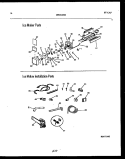 ICE MAKER AND INSTALLATION PARTS Diagram and Parts List for FPCEB21TIRB1  Frigidaire Refrigerator