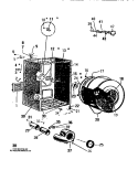 Part Location Diagram of Q155561 Frigidaire HINGE (2)
