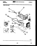 POWER CONTROL Diagram and Parts List for 56-4678-10-02  Tappan Microwave