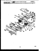 CONTROL PANEL Diagram and Parts List for RGCF97EW  Frigidaire Wall Oven