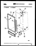 CABINET PARTS Diagram and Parts List for FV10M2WSFG  Gibson Freezer