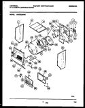 LAUNDRY BODY PARTS Diagram and Parts List for MLXE62RBW0  Tappan Washer Dryer Combo