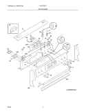 Part Location Diagram of 318019820 Frigidaire CONTROLLER