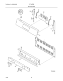 Part Location Diagram of 316541650 Frigidaire PANEL