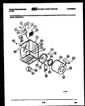 CABINET AND COMPONENT PARTS Diagram and Parts List for DG250KXH2  Frigidaire Dryer
