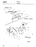 CONTROLS Diagram and Parts List for MRS22WHHW1  Frigidaire Refrigerator