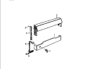 BACKGUARD Diagram and Parts List for GF620HXW0  Frigidaire Wall Oven
