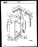 CABINET PARTS Diagram and Parts List for WRT19NRAD0  Frigidaire Refrigerator