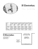 COVER Diagram and Parts List for EW23CS65GS0  Electrolux Refrigerator