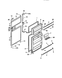 Part Location Diagram of 5303917521 Frigidaire PANEL-Refrigerator DOOR