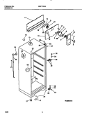 CABINET, FAN ASSEMBLY Diagram and Parts List for WRT17CVAW2  Frigidaire Refrigerator