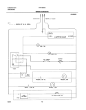 WIRING SCHEMATIC Diagram and Parts List for FRT18IB4AT4  Frigidaire Refrigerator