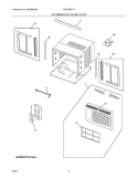RECOMMENDED SPARE PARTS Diagram and Parts List for GAX052P7A2  Gibson Air Conditioner