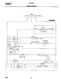 WIRING DIAGRAM Diagram and Parts List for FRT16NRGD6  Frigidaire Refrigerator