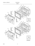 Part Location Diagram of 318261392 Frigidaire GLASS Assembly.