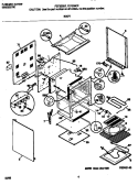 BODY Diagram and Parts List for FEF355CFSD  Frigidaire Range