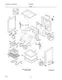 BODY Diagram and Parts List for TEF326FSF  Tappan Range
