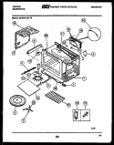 WRAPPER AND BODY PARTS Diagram and Parts List for 56-4878-10-15  Tappan Microwave