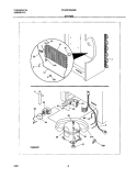 SYSTEM Diagram and Parts List for FFU20FG6AW0  Frigidaire Freezer