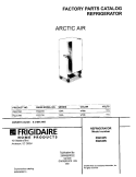 COVER Diagram and Parts List for R22CW5  Frigidaire Freezer